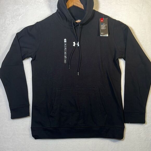 Under armour womens hustle fleece hoodie-NWT-Medium‎ - Picture 1 of 5